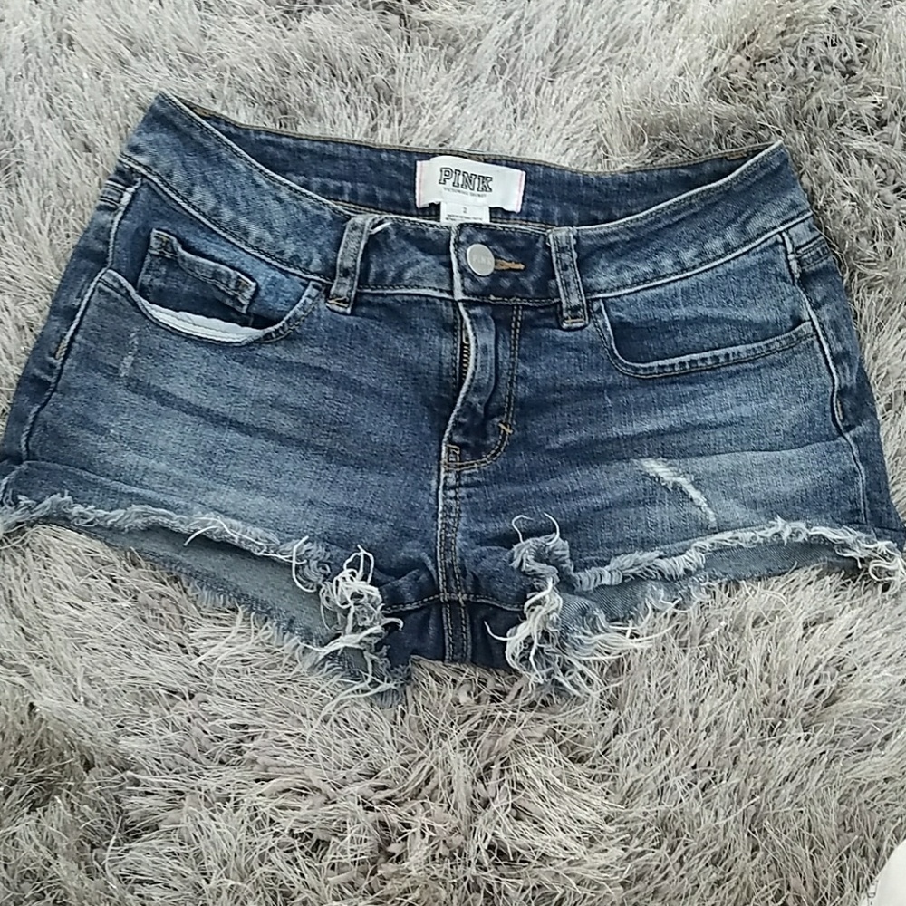 VS PINK jean shorts